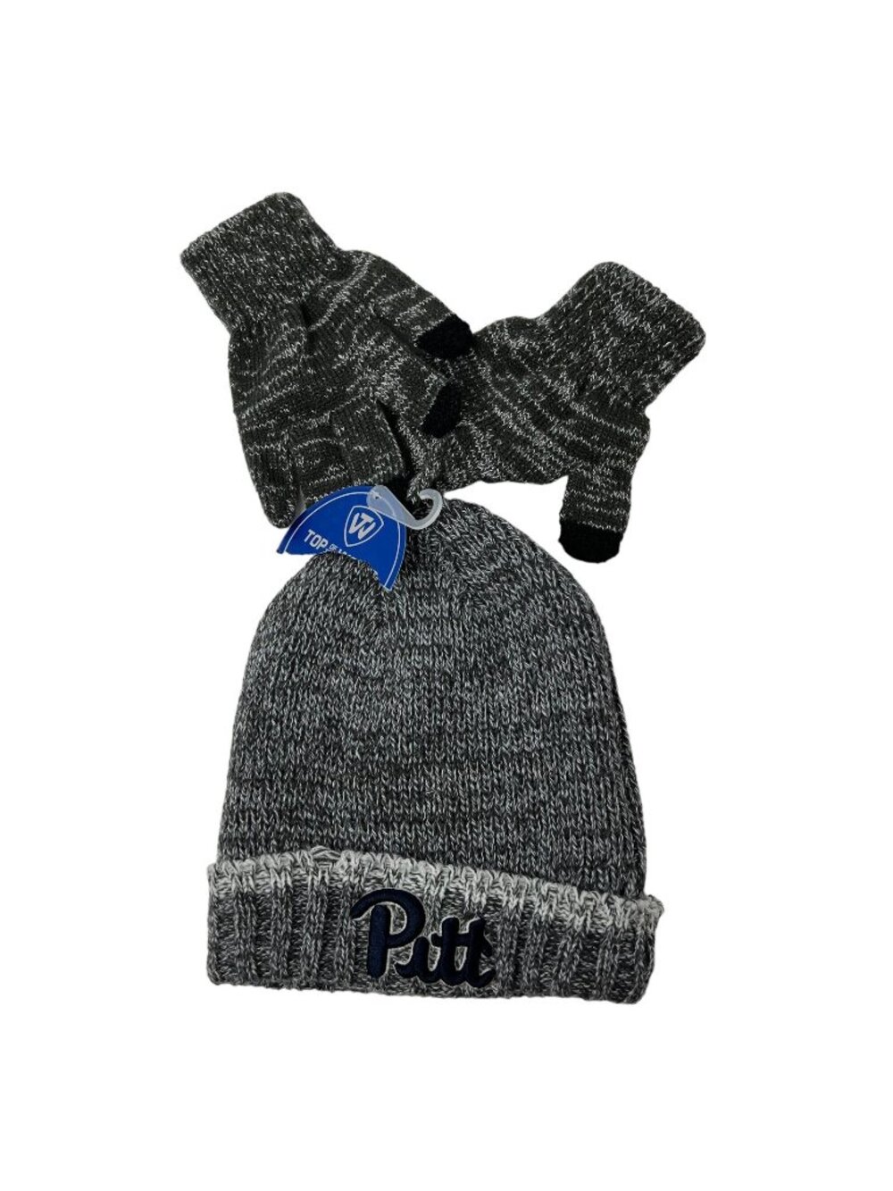 Pittsburgh‎ Panthers Knit Stocking Hat & Gloves Top Of The World Youth OSFM NCAA